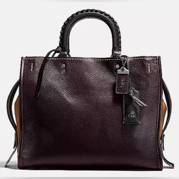 COACH 1941 Rogue 30 In Oxblood Whipstitch (second generation) - Picture 2 of 11
